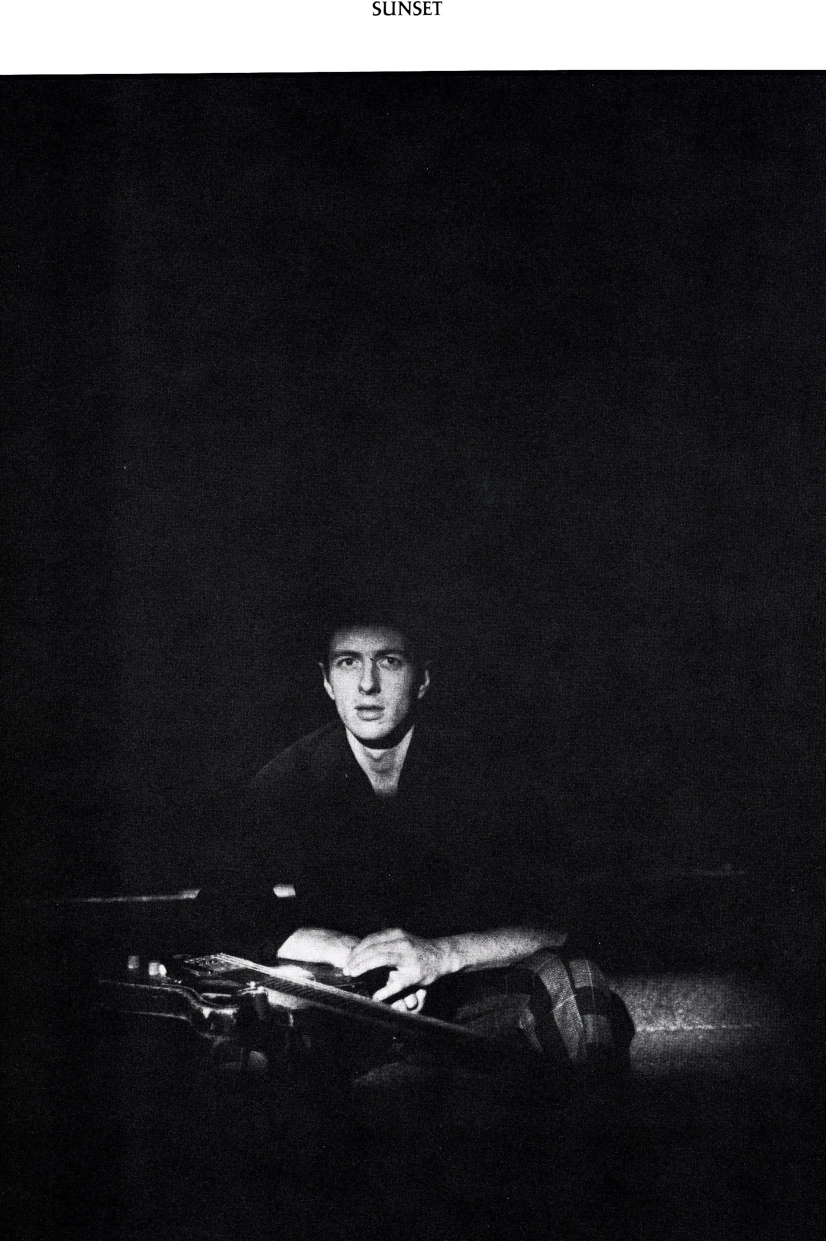 Additional interior image of The Clash documenting their early career and touring life.