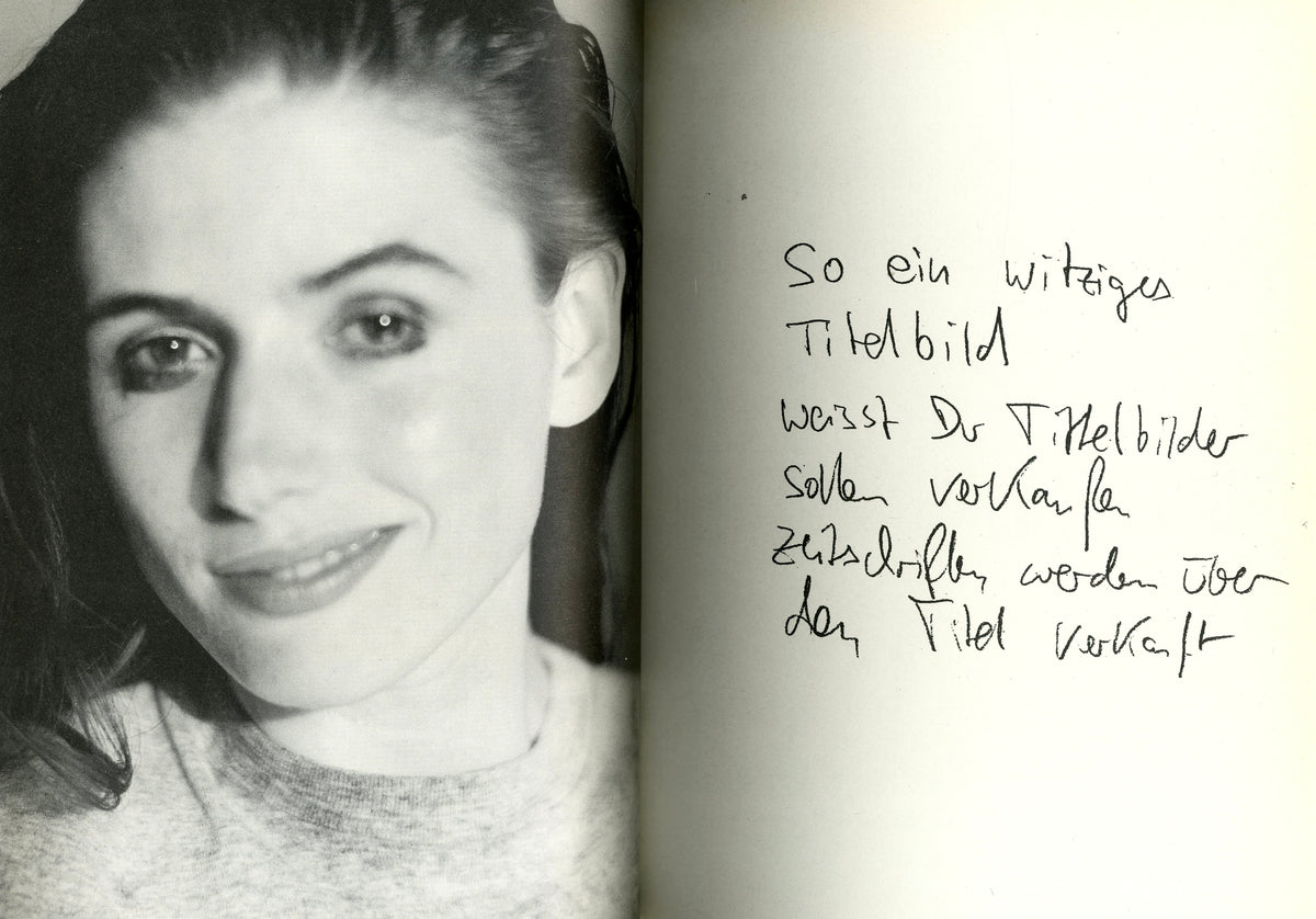 Wolfgang Tillmans Kunsthalle Zurich interior portrait handwritten note intimate spread interior 2 intermission books.