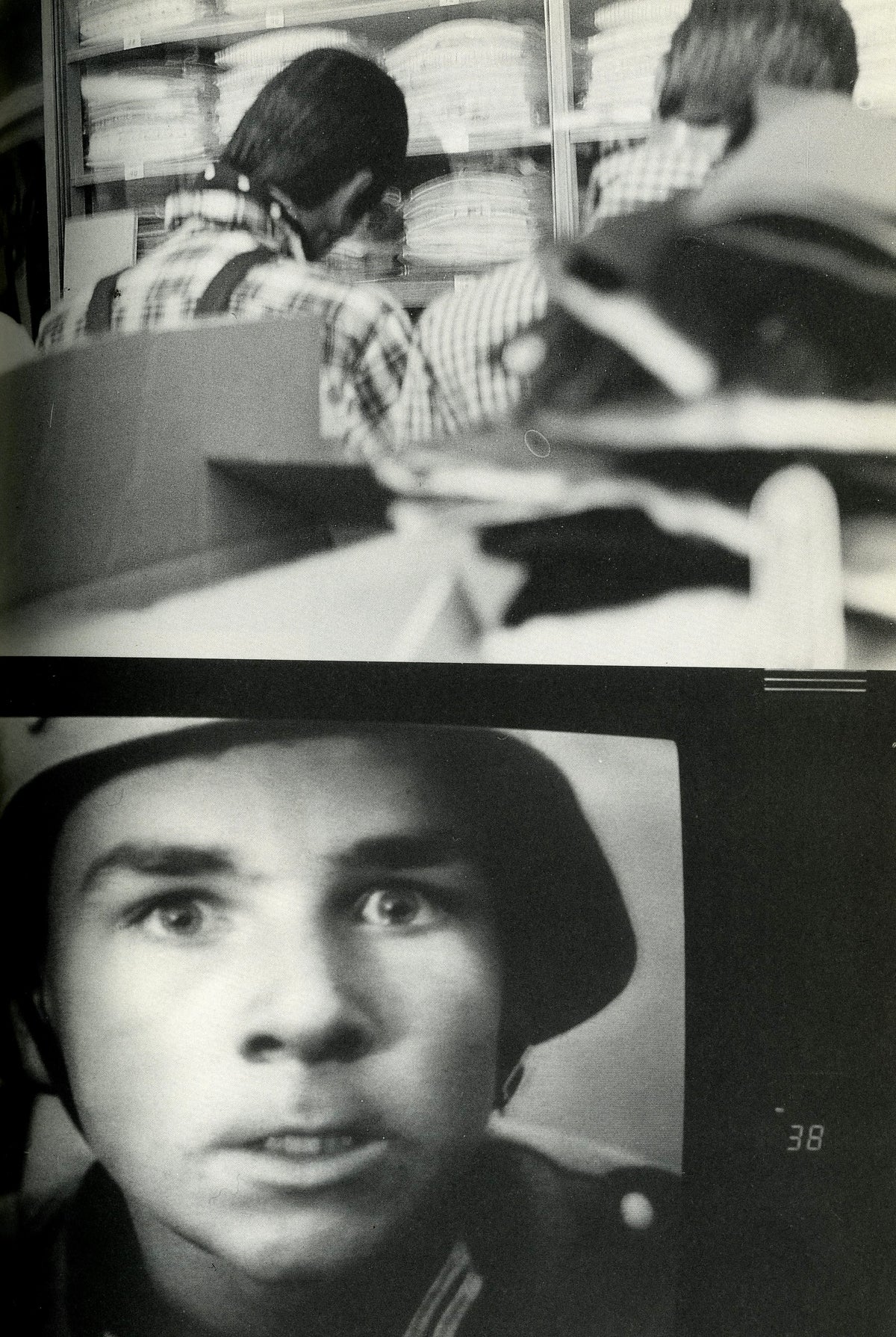 Wolfgang Tillmans Kunsthalle Zurich interior collage youth portrait cap everyday life spread interior 6 intermission books.