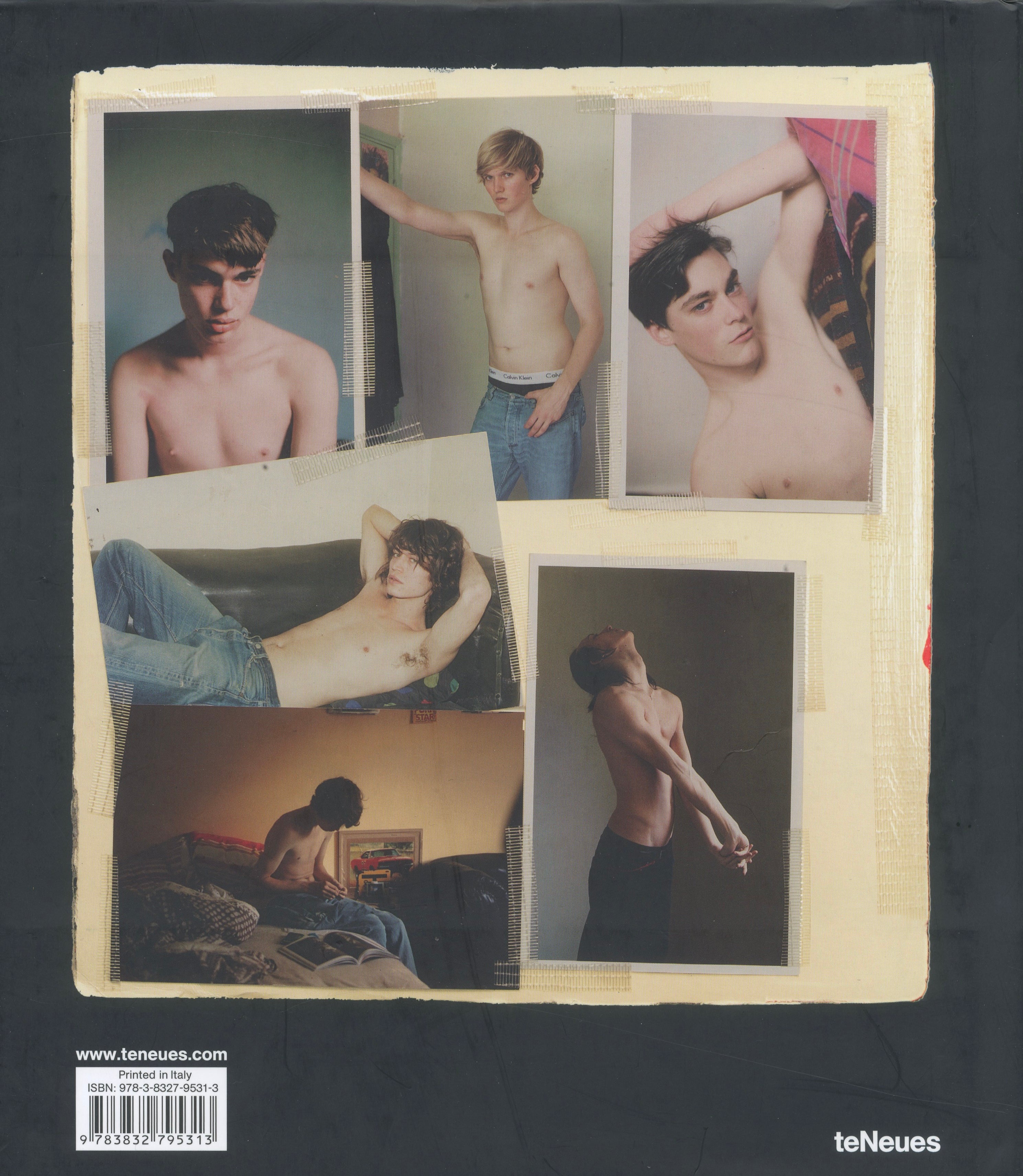 Back cover and spine detail of Cult of Boys by Toyin Ibidapo large-format fashion photobook.
