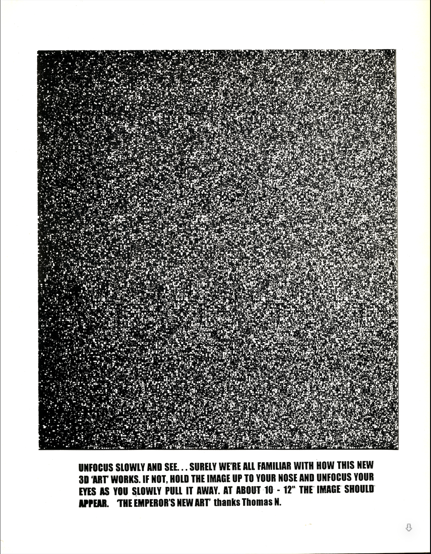 Back cover of The Velvet Underground Volume 3 Fall/Winter 1994.