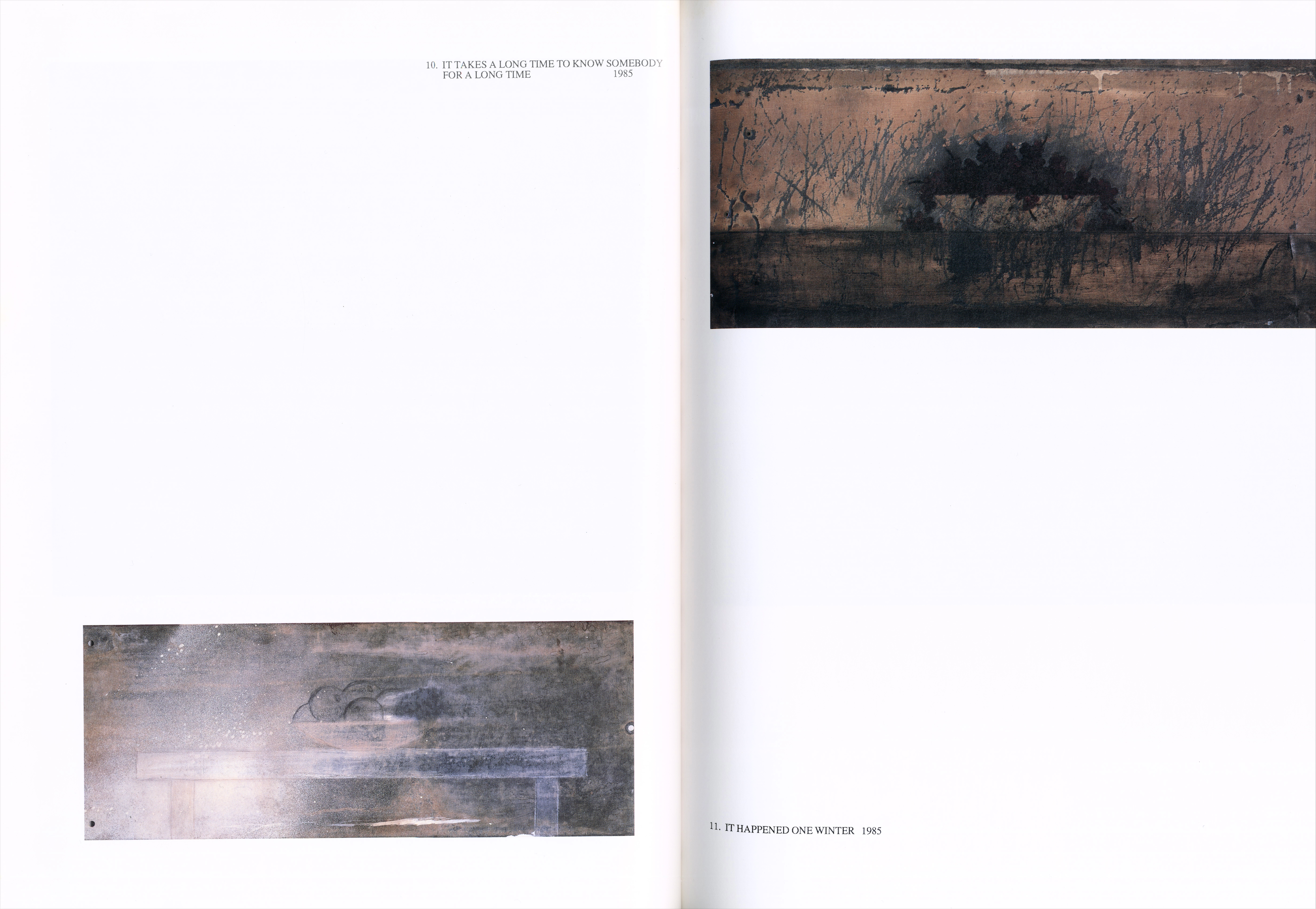 PAINTINGS AND DRAWINGS 1982 - 1988 - ART RANDOM 1991