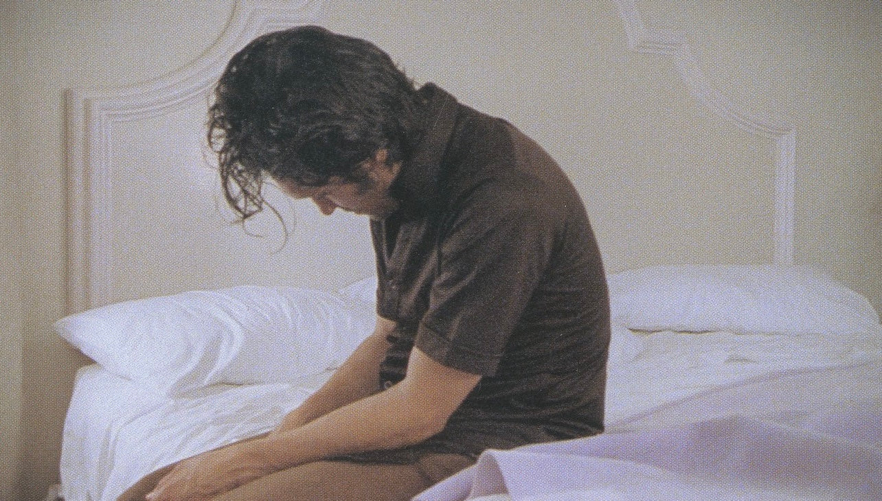 Photobook page from The Brown Bunny showcasing Chloë Sevigny in an intimate film still by Vincent Gallo.