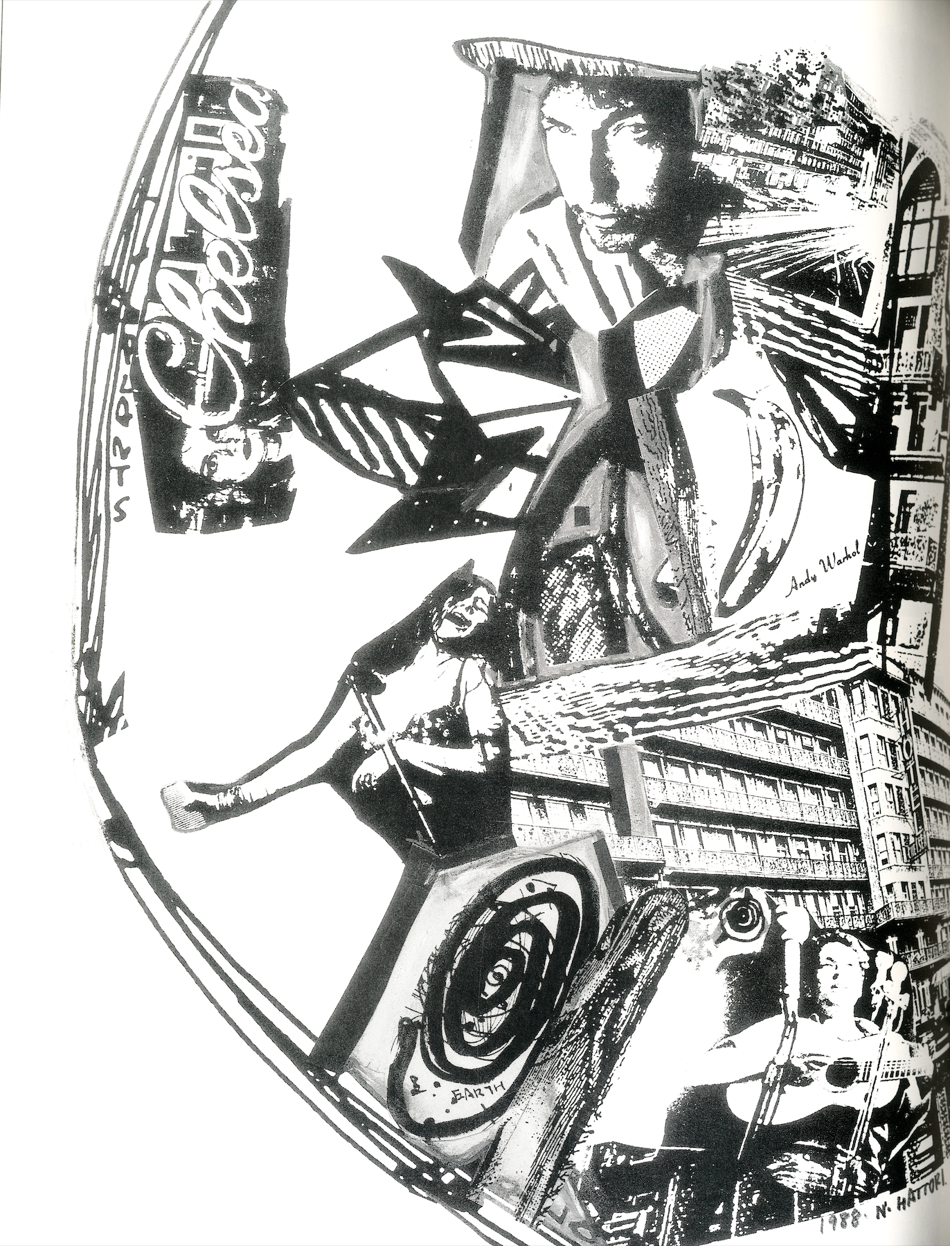 Essay spread featuring Pete Hamill’s text and Elliott Erwitt photographs in VISAGE Men’s Bigi Magazine (1988).