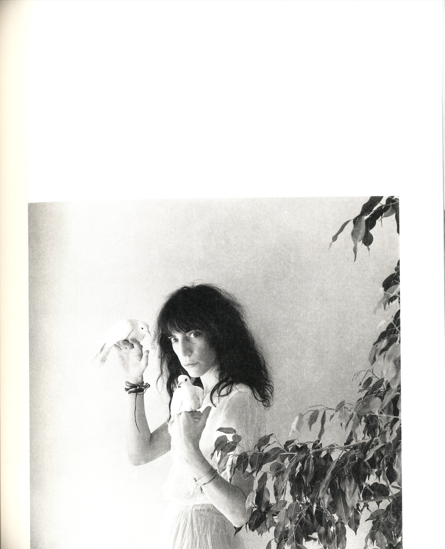 Photographic spread depicting the Chelsea Hotel atmosphere in the 1988 VISAGE magazine.