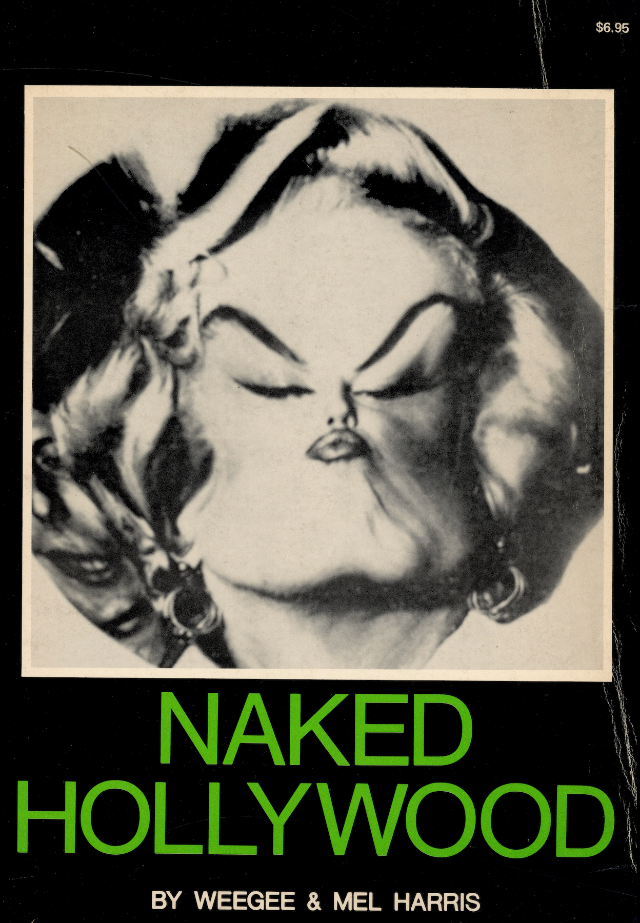 Front cover Naked Hollywood Weegee 1976 photobook.