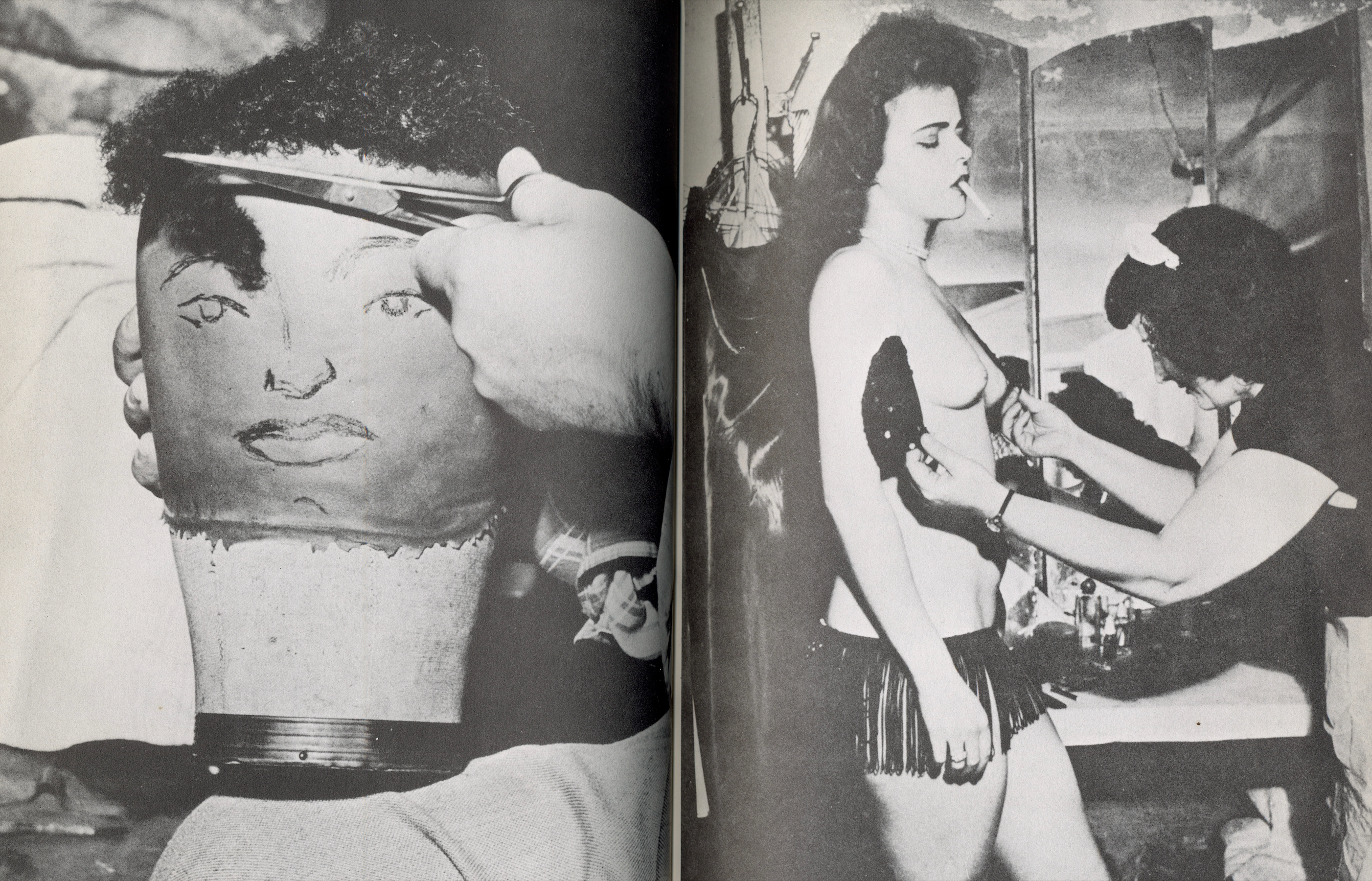 Interior layout Naked Hollywood 1976 book.