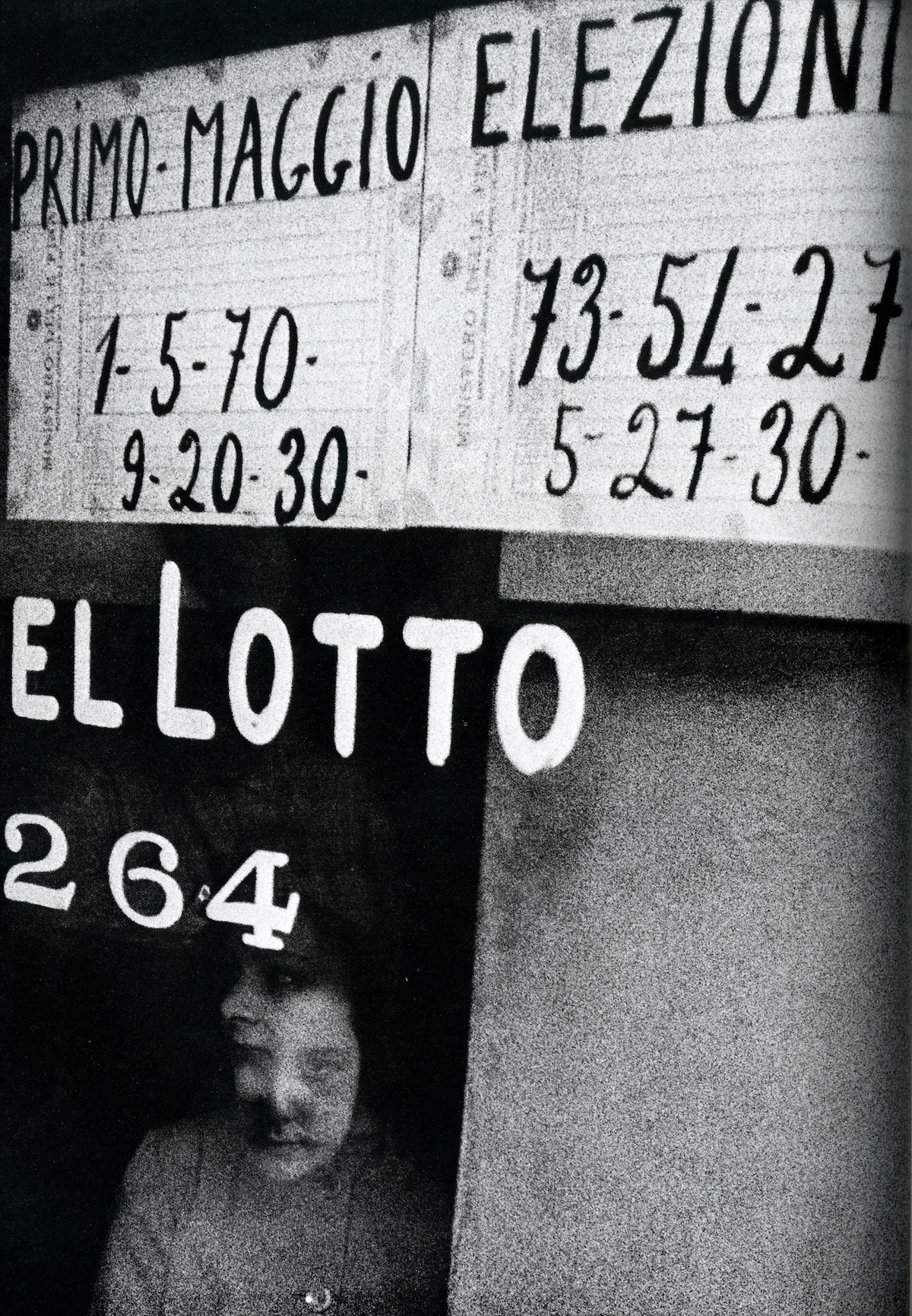 William Klein Photographs interior Rome street signage lottery poster graphic urban scene interior 4 intermission books.