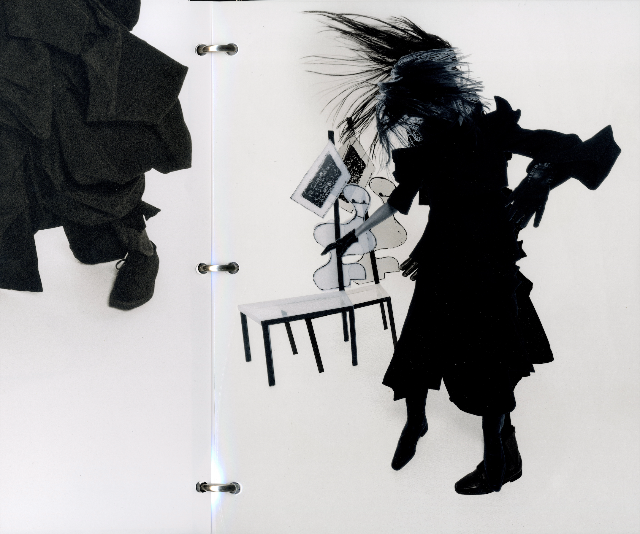 Yohji Yamamoto Perspective Libre interior tritone image spread 4.